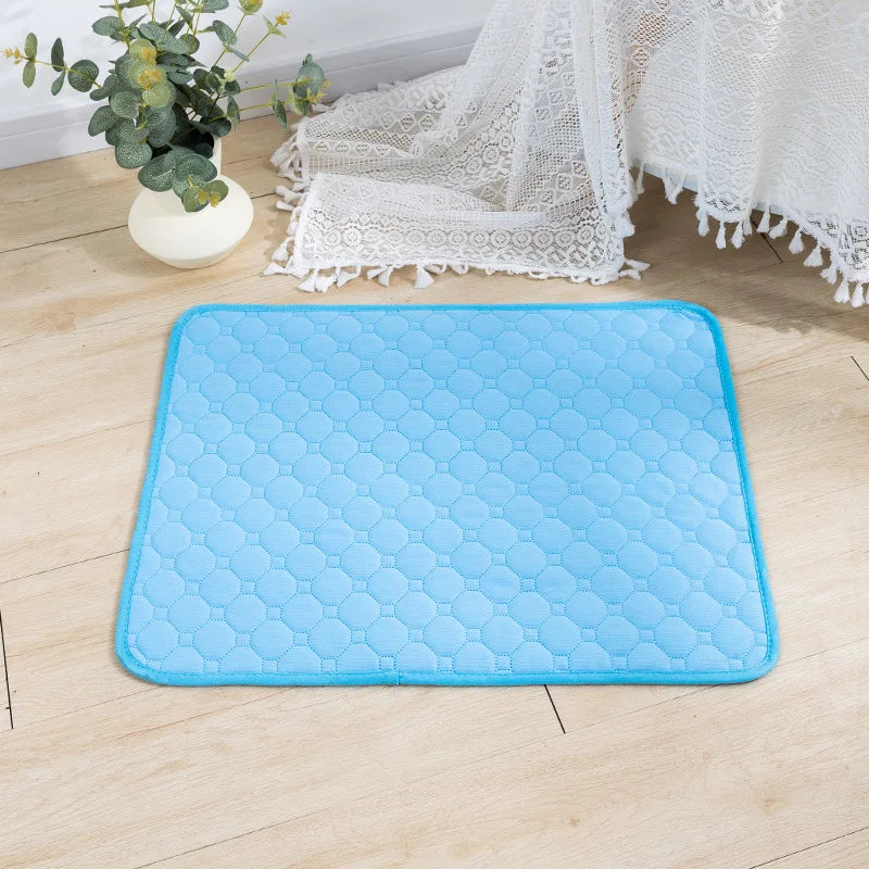NONECN Reusable Dog Pee Pad Washable Absorbent Training Mat