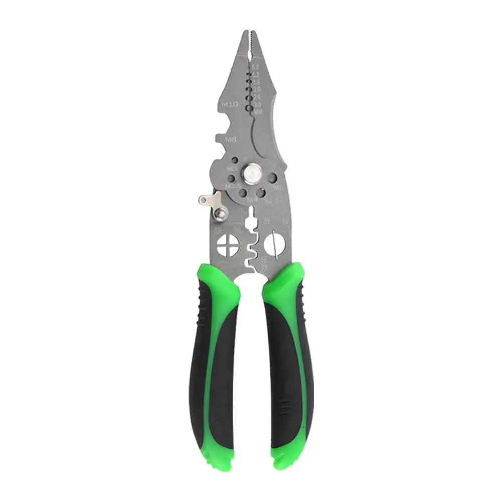 NONEDIY Adjustable Automatic Wire Stripper Multi Function Cutter Crimp Tool
