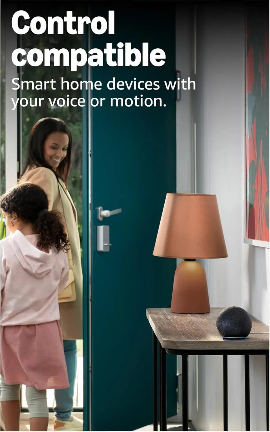 Smart Speaker With Voice Assistant Clear Sound For Music Control