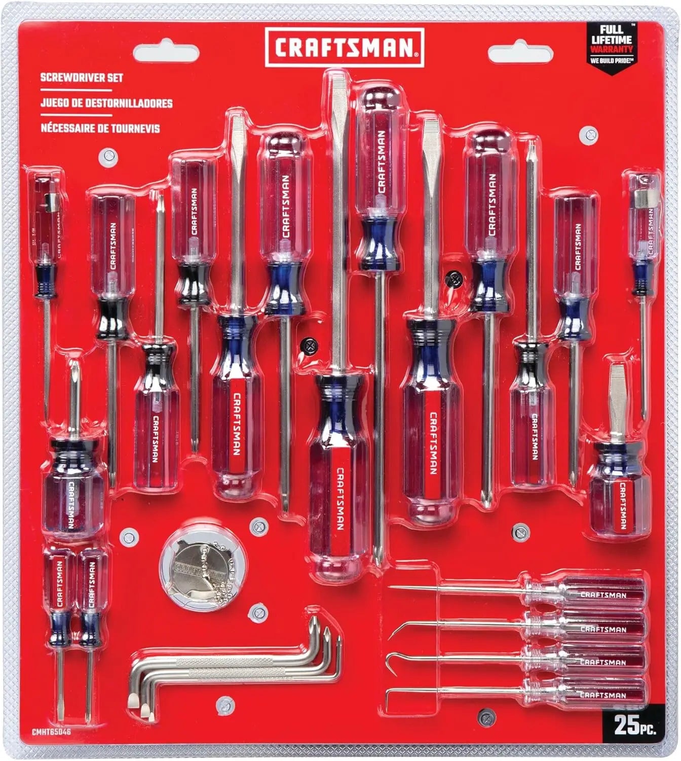 NONEDIY 25-Piece Screwdriver Set With Assorted Tips For DIY