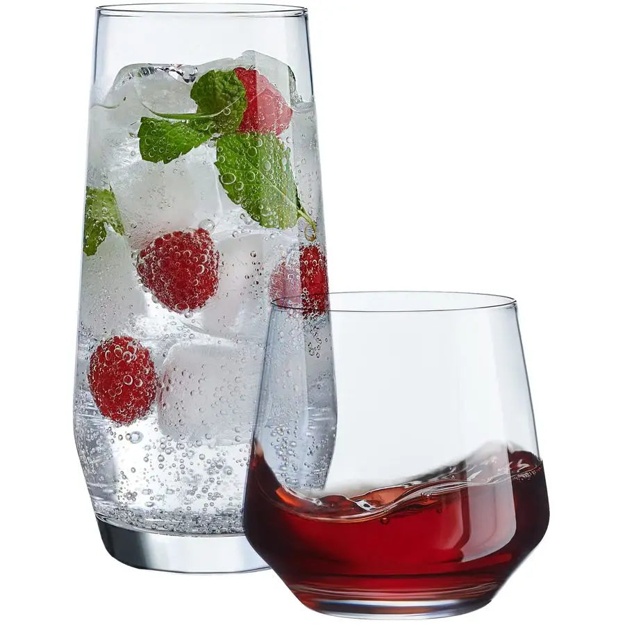 Everyday Drinking Glasses Set Of 84 Highball Glasses