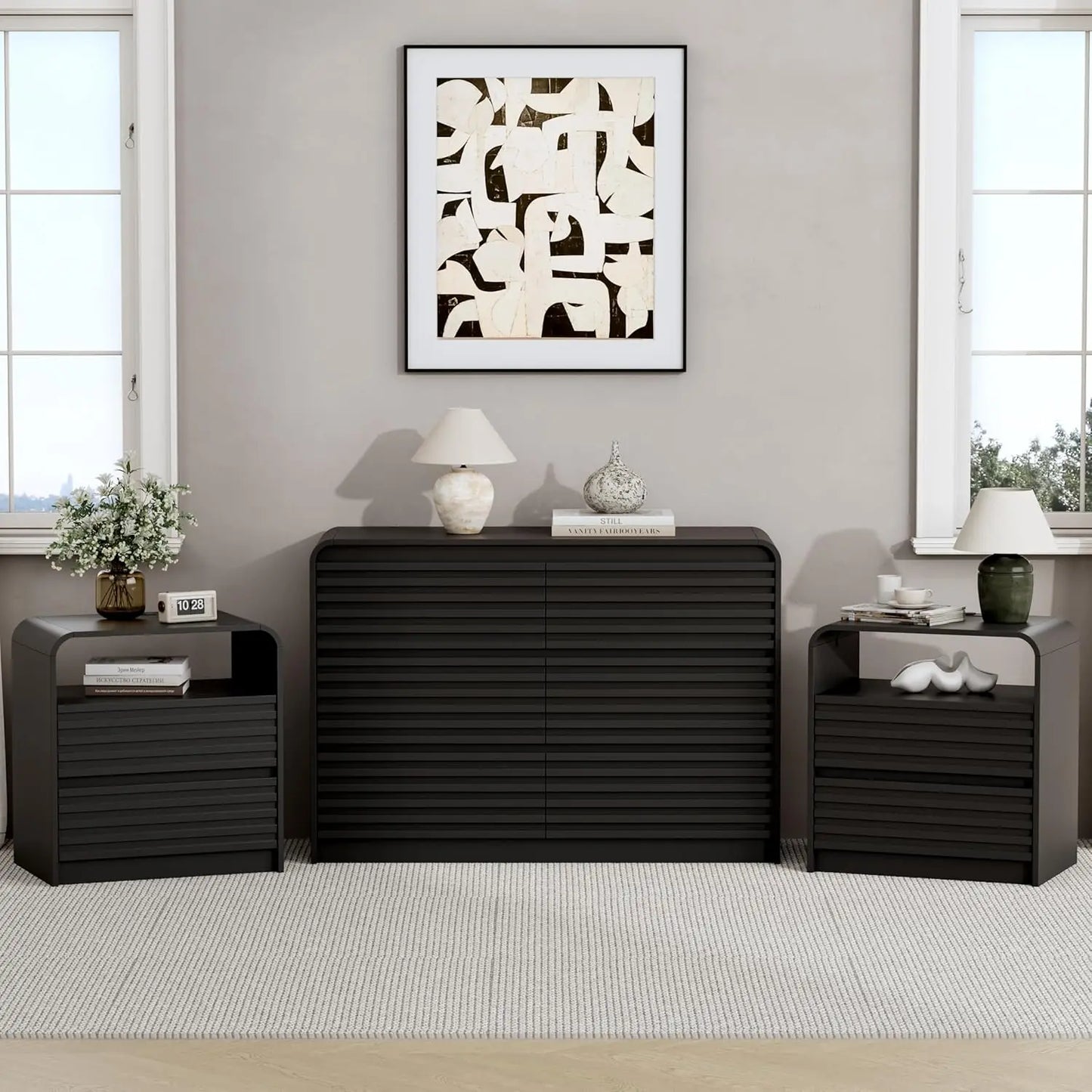 XIAOLANG Dresser And Nightstand Set Bedroom Furniture