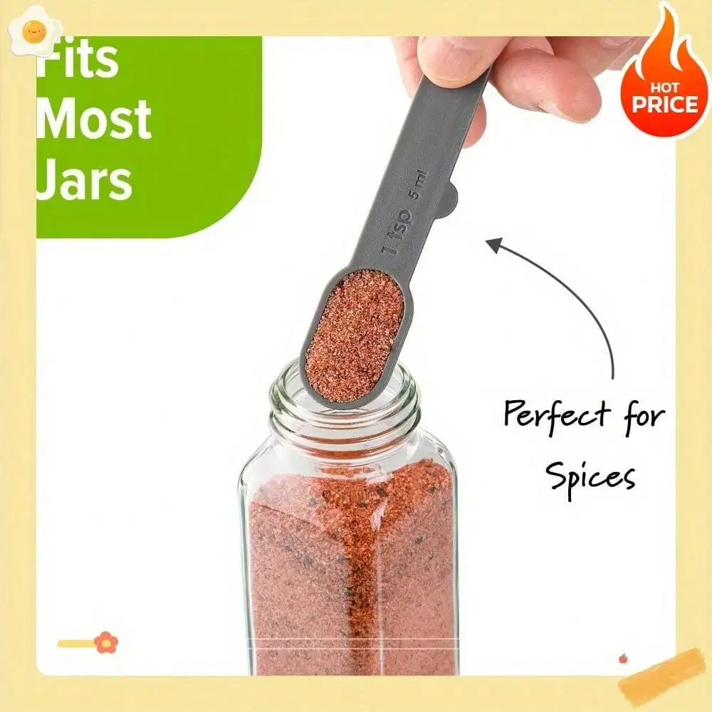 15-Piece Magnetic Measuring Cup And Spoon Set Nesting Kitchen Tool