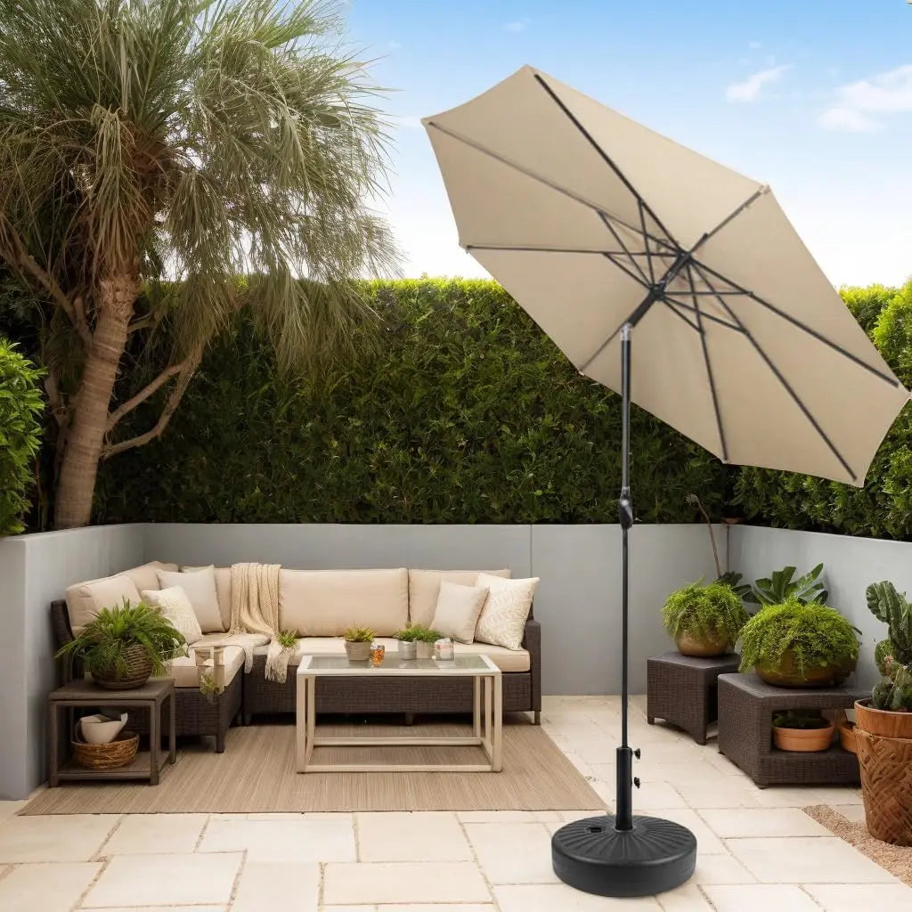 Outdoor Furniture Weighted Base for Patio Umbrella Sand Fillable