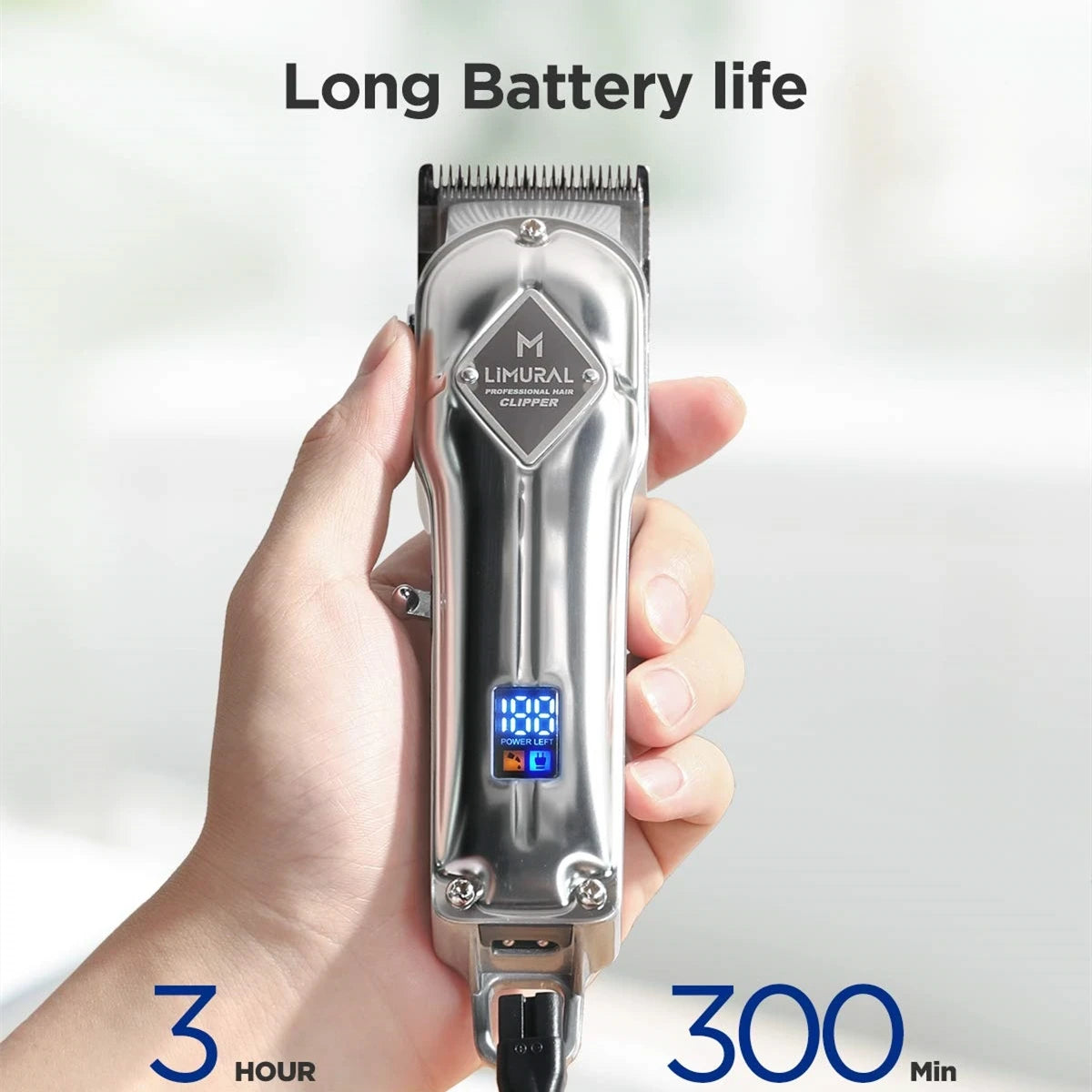Fairywill Cordless Hair Clippers Professional Grooming Kit For Men