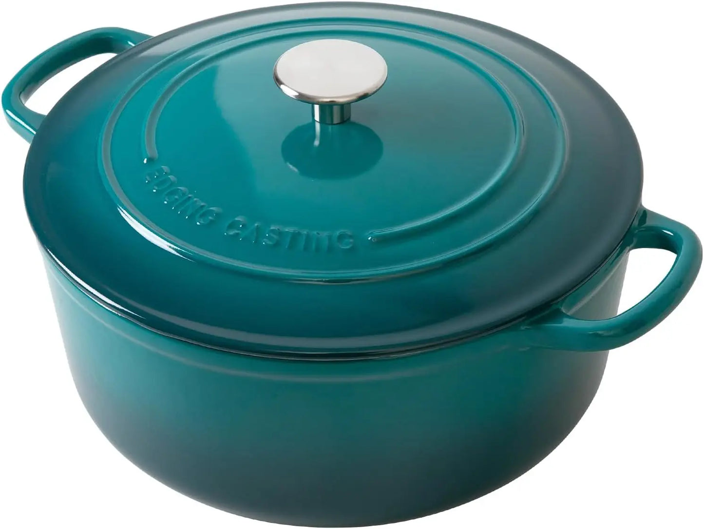 Enameled Cast Iron Dutch Oven With Lid For Baking Cooking