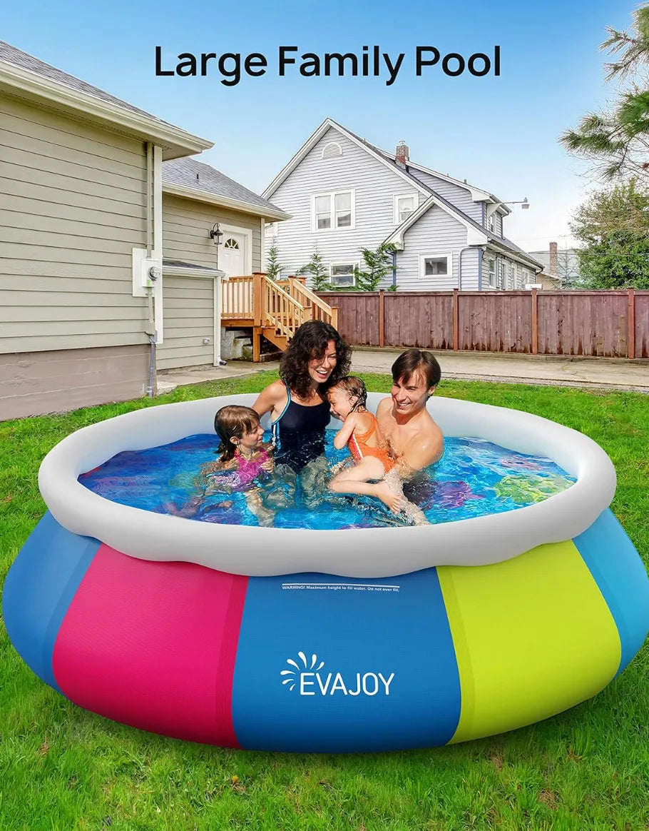 Inflatable Above Ground Pool With Cover