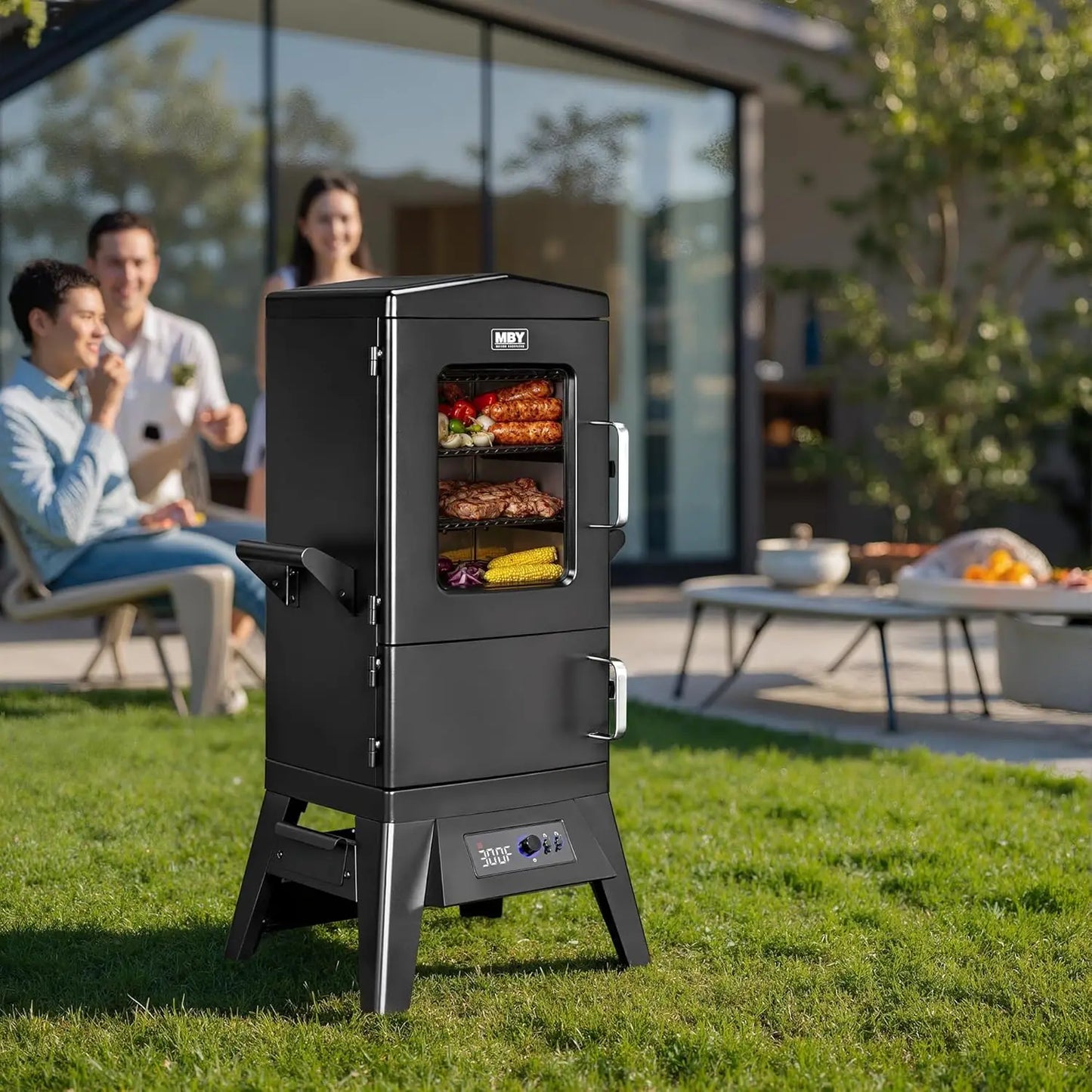 Maison Backyards E40 Electric Smoker With Built In Probe