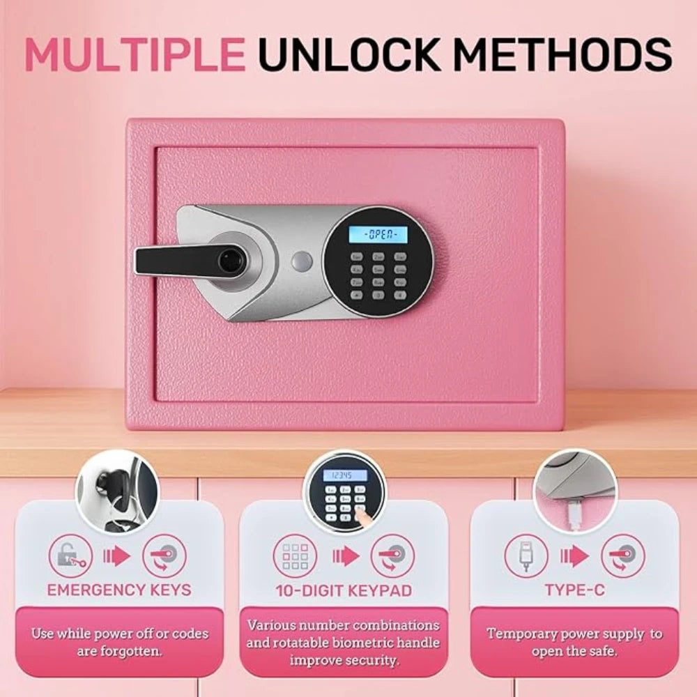 Blacksmith Fireproof Biometric Safe With Digital Keypad