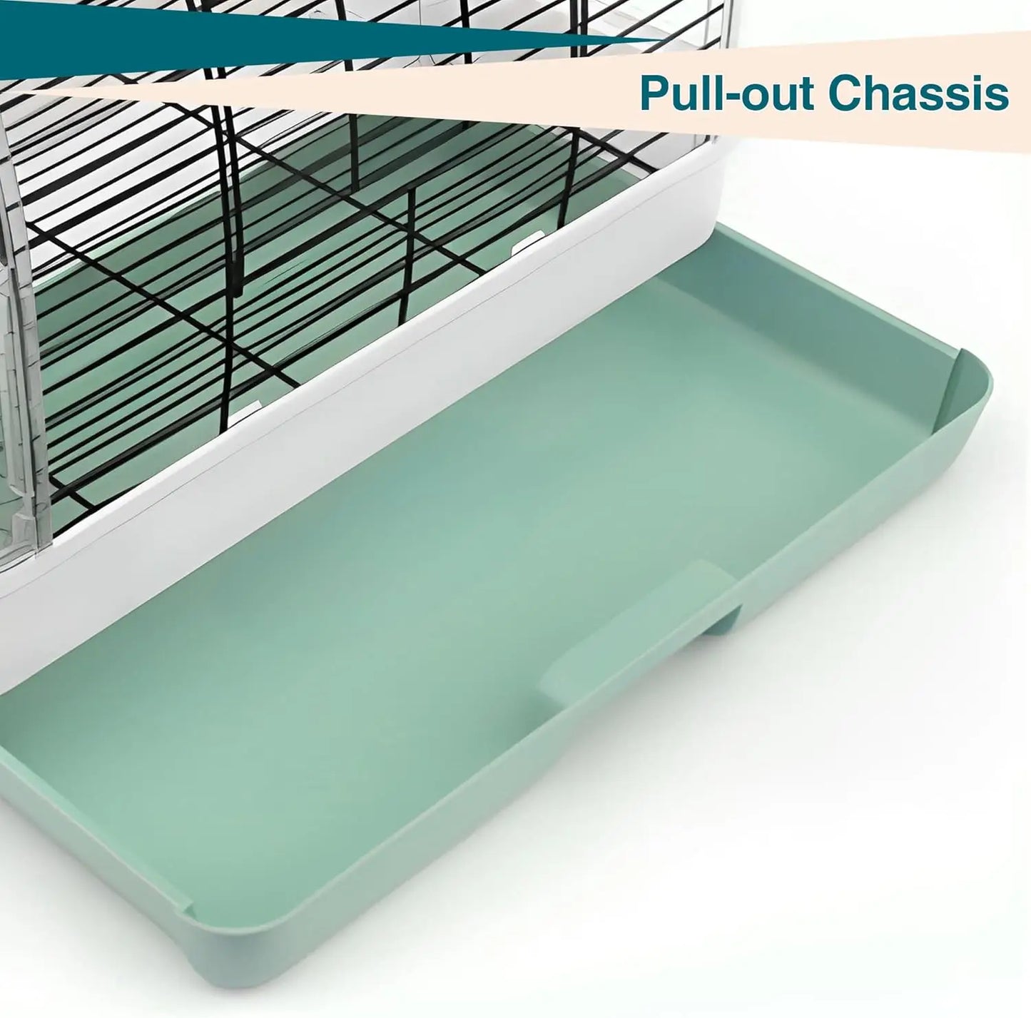 HiMISSCN Portable Bird Cage Carrier Parrot Cage With Perches