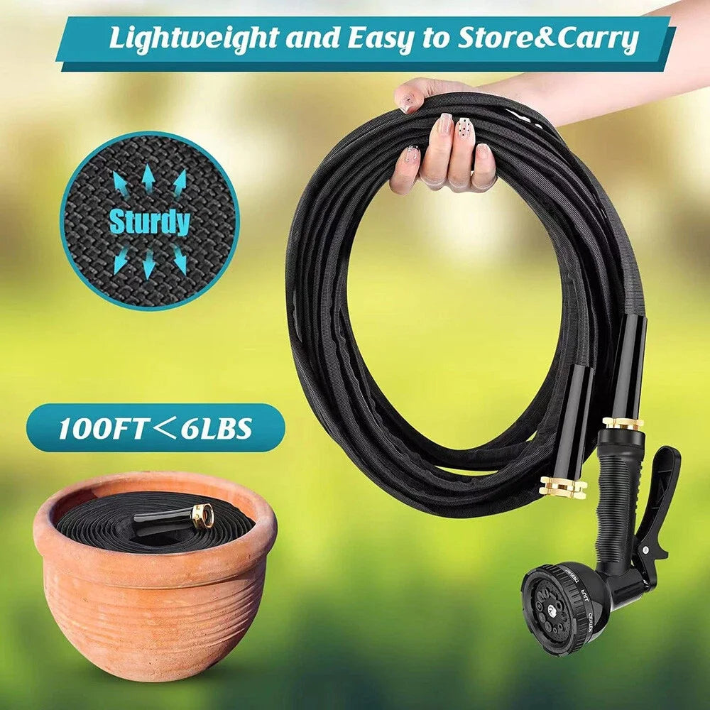 Non-Expandable Garden Hose Kink Free Lightweight High Pressure