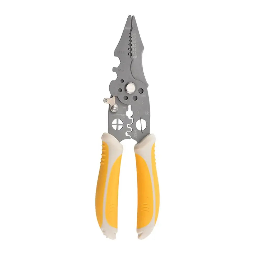 NONEDIY Adjustable Automatic Wire Stripper Multi Function Cutter Crimp Tool