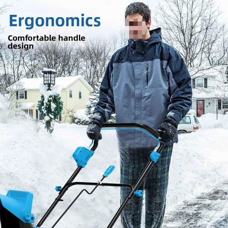 STJX Wireless Snow Blower Lithium Ion Shovel Sweeper