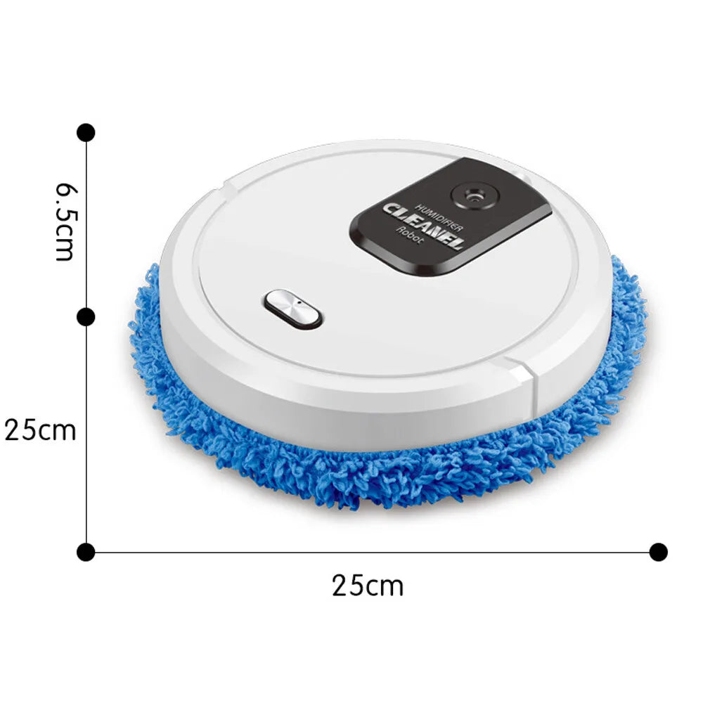 Mopping Robot Wet And Dry Cleaning Humidification USB Rechargeable