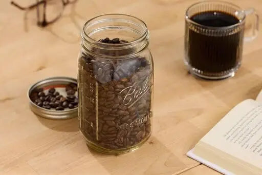 Wide Mouth Mason Jars 12-Pack With Airtight Lids For Storage