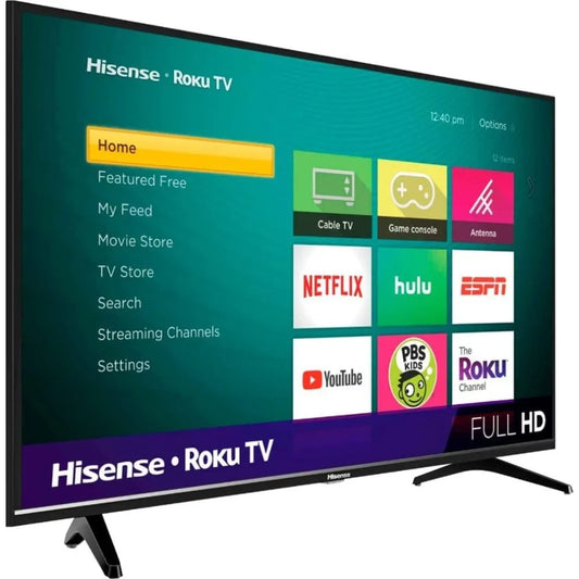 Hisense H4 Series LED Roku Smart TV With Alexa Compatibility