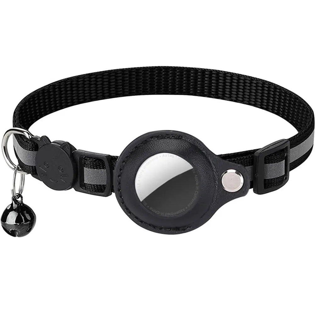 ALLOYSEED AirTag Cat Collar Reflective Adjustable Safety Buckle Kitten