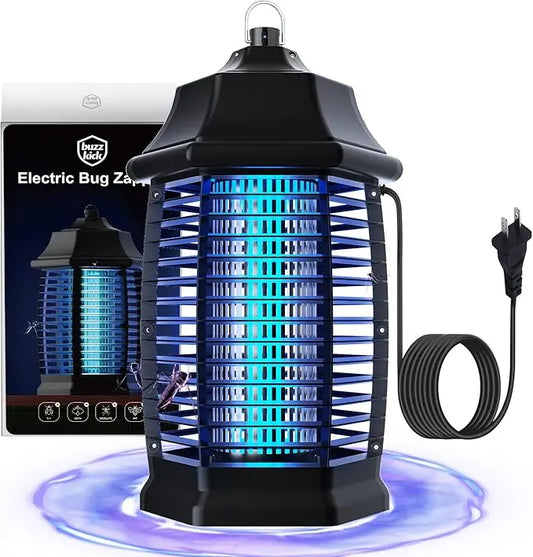 Electric Bug Zapper Indoor Outdoor Insect Killer Waterproof 8W 120V