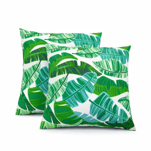 Outdoor Paisley Throw Pillows Waterproof Fade-Resistant Cushions