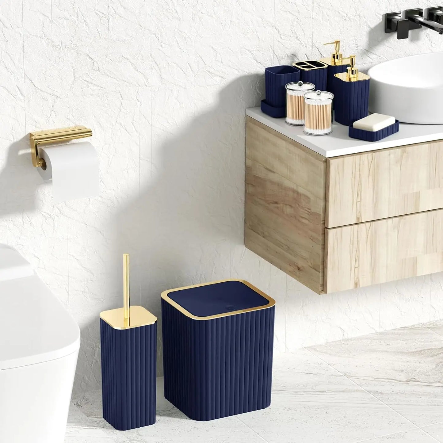 25 Piece Bathroom Accessory Set
