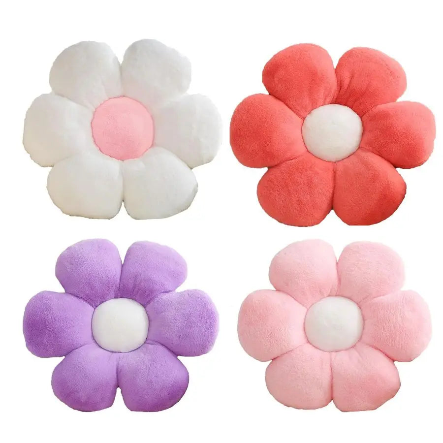Daisy Flower Pillows Shaped Throw Pillow For Home