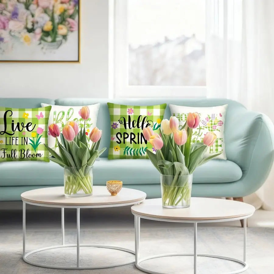 Valentine Pillow Covers Seasonal Throw Pillow St Patrick Day Clover
