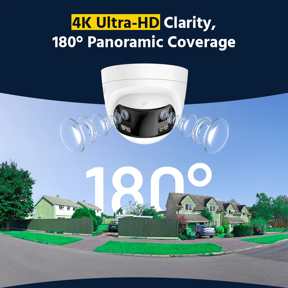 ANNKE 8MP 4K Dual Lens Security Camera Kit With AI Human Detection