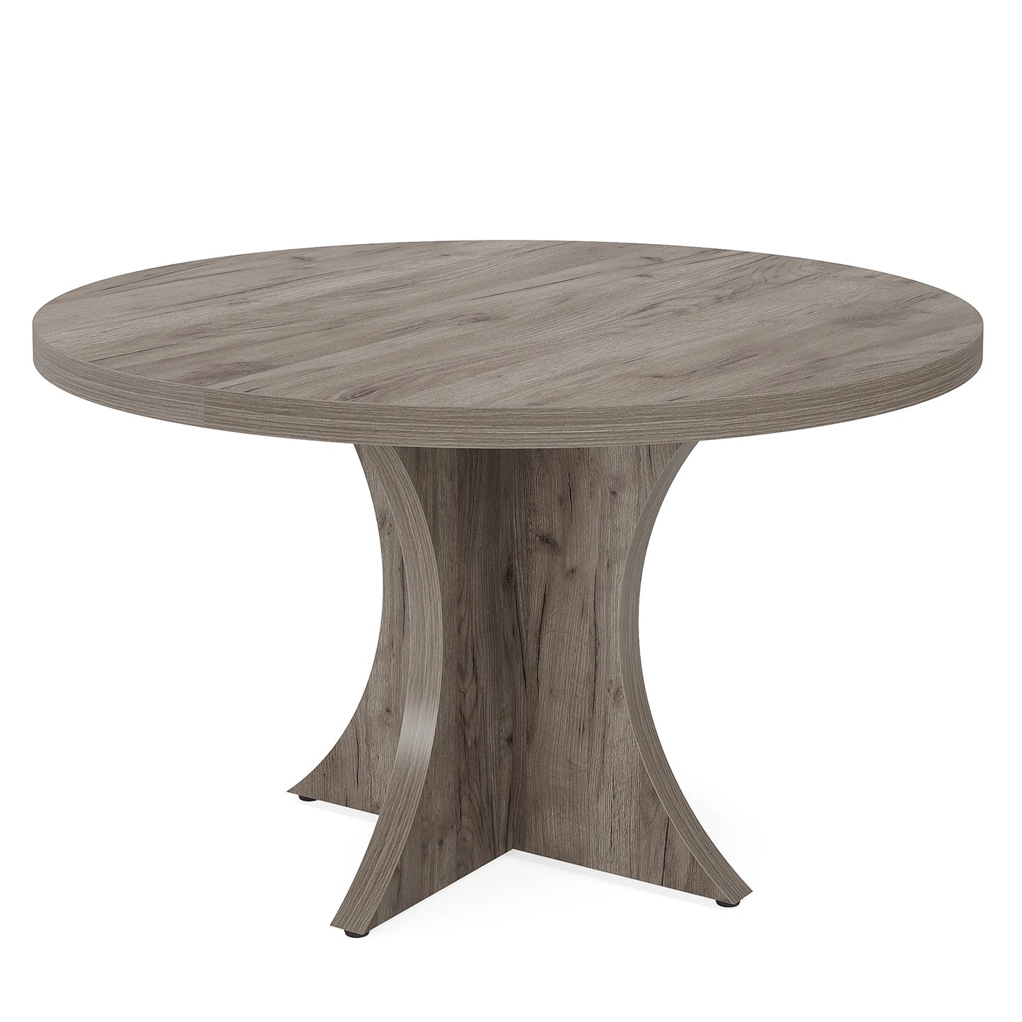 Tribesigns Round Dining Table For Four To Six People