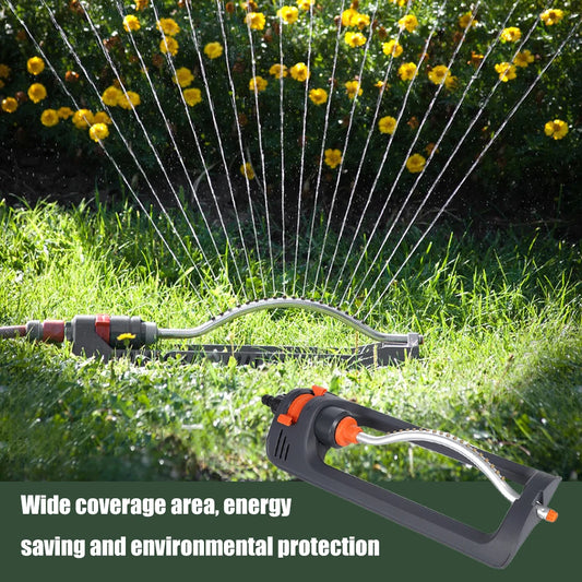 Shunmaii Oscillating Garden Sprinkler 19 Hole Nozzle for Lawn