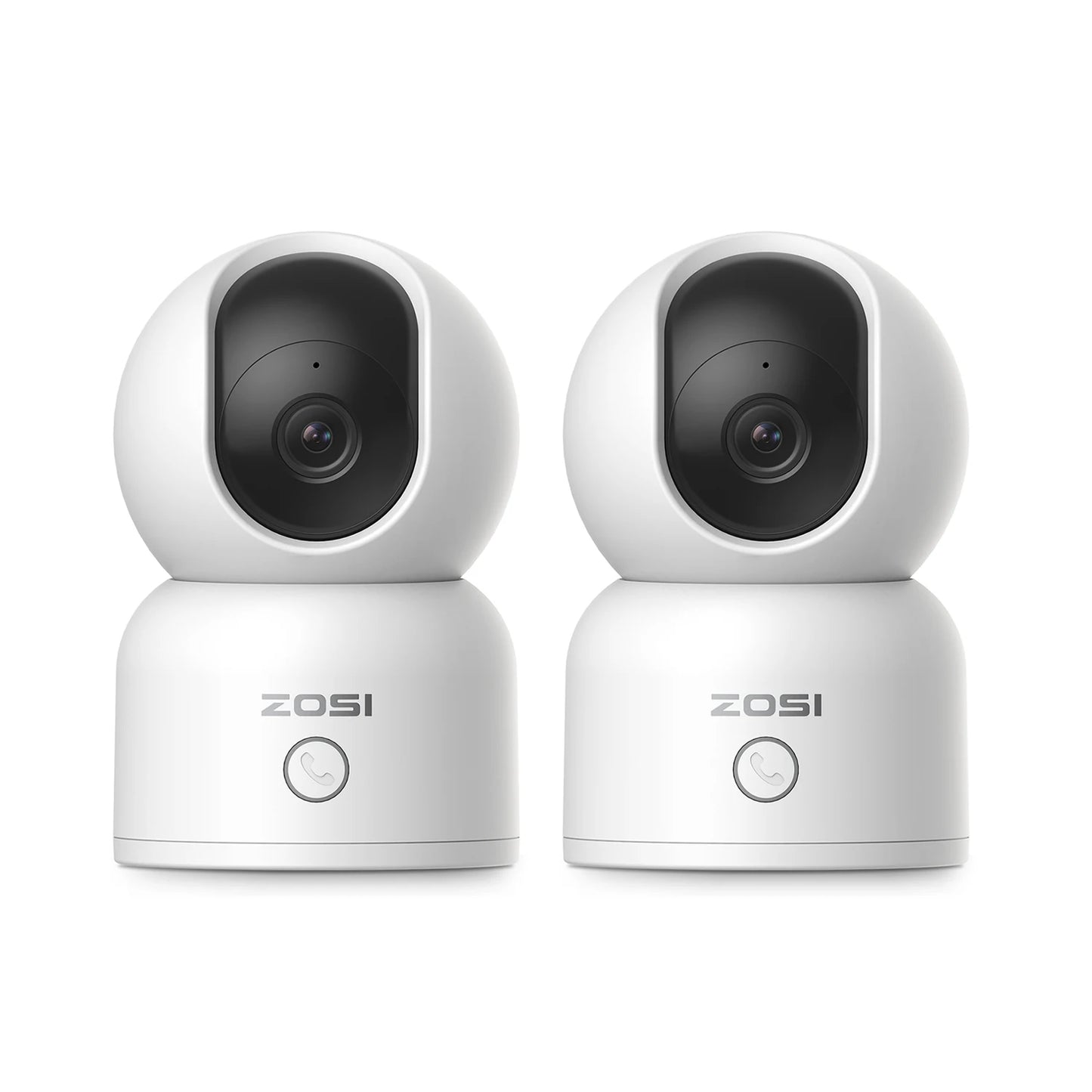 ZOSI 360 Degree Smart Home Security Camera With AI Tracking