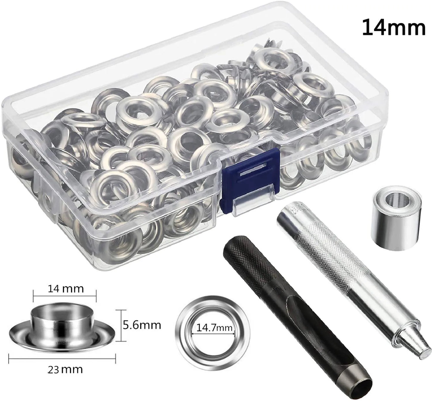 Grommet Tool Kit Set For Clothes, Shoes, Bags Leather