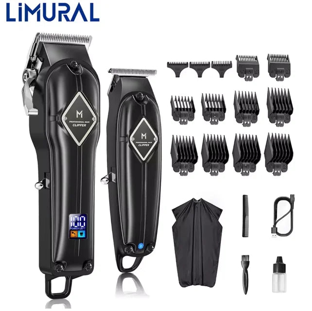 Fairywill Cordless Hair Clippers Professional Grooming Kit For Men
