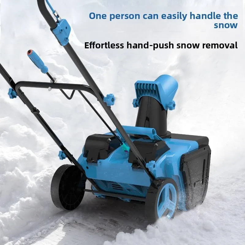 STJX Wireless Snow Blower Lithium Ion Shovel Sweeper