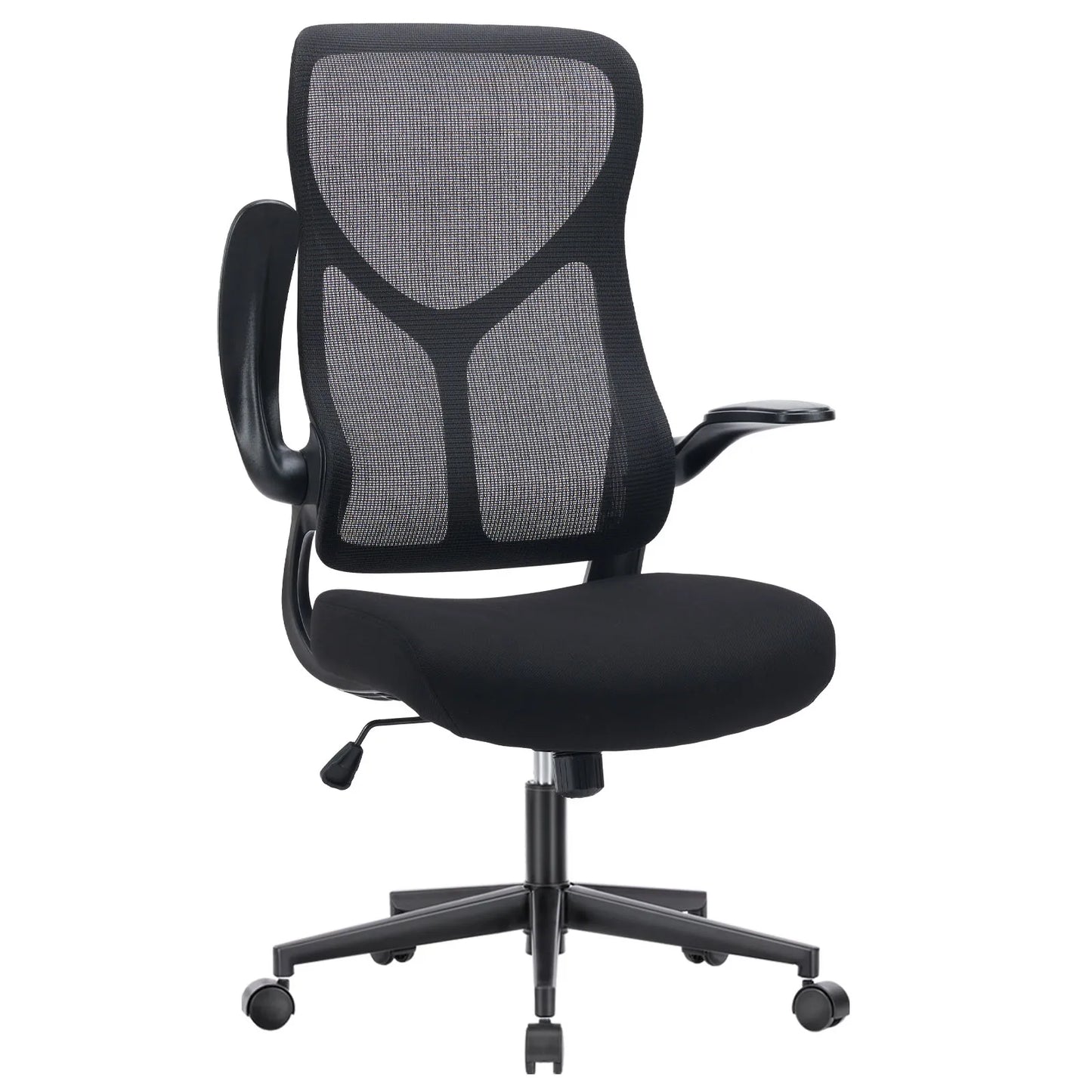 JHK Mesh Lumbar Support Ergonomic Office Chair With Armrests