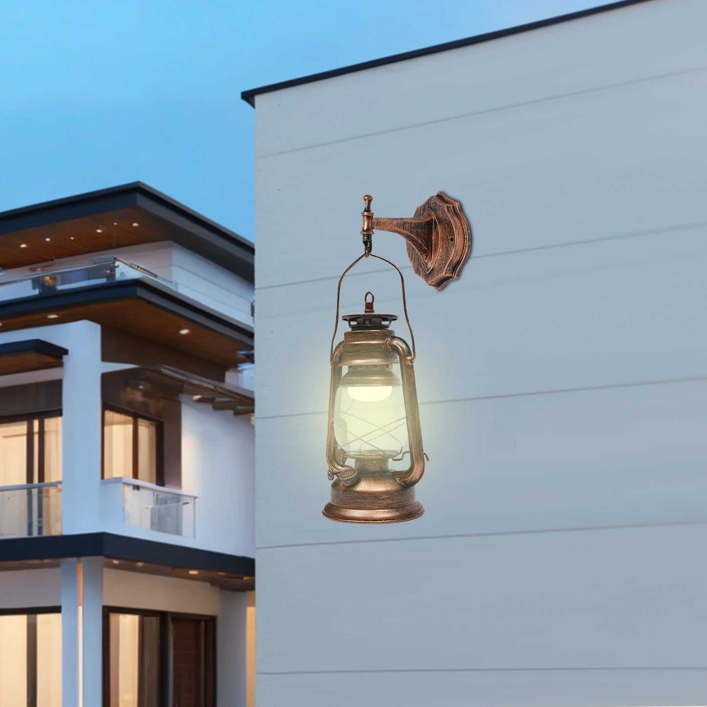 Bymaocar Outdoor Wall Light Antique Lanterns Fixture