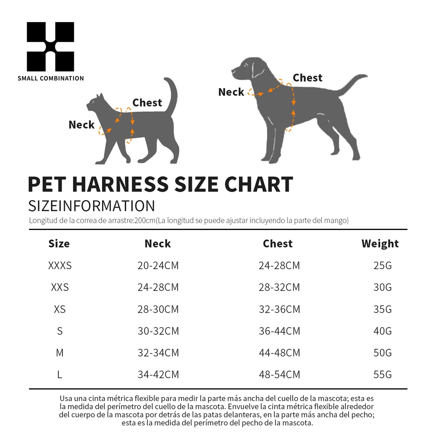 Dog Harness Leash Set Reflective Adjustable For Dogs
