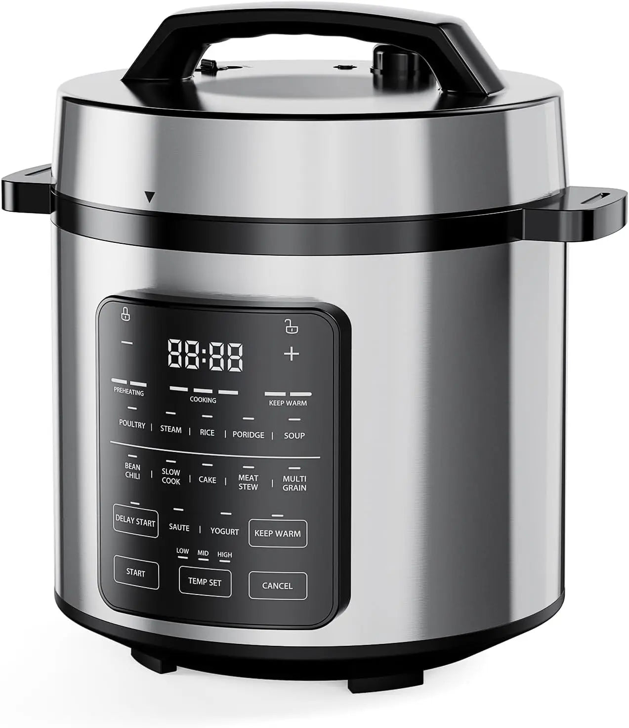 12-In-1 Electric Pressure Cooker Stainless Steel Multi Cooker