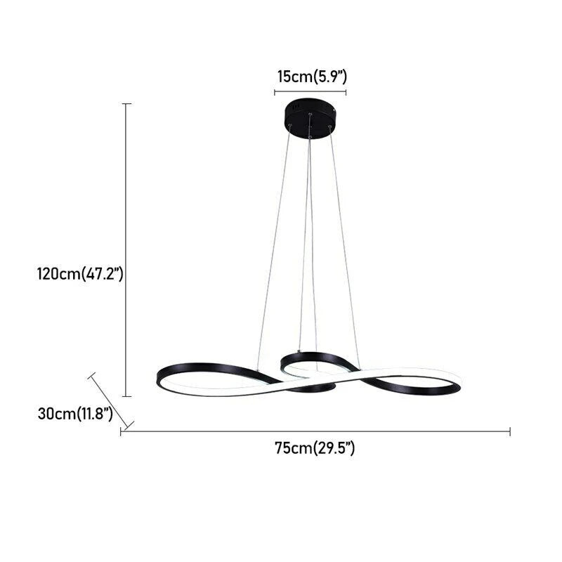 GreeLustr Nordic LED Pendant Light Modern Minimalist Chandelier