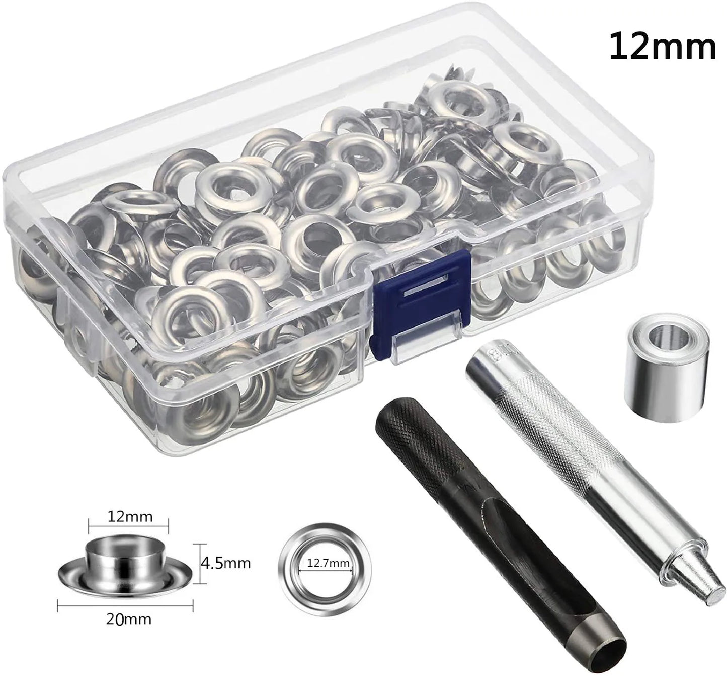 Grommet Tool Kit Set For Clothes, Shoes, Bags Leather