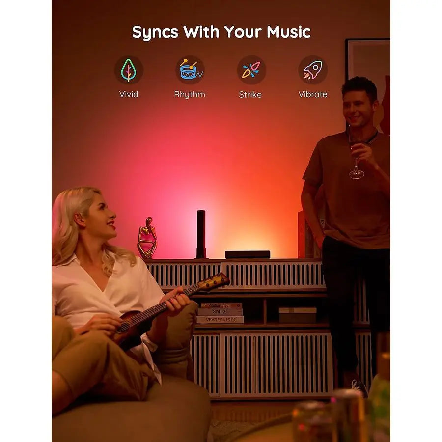 Smart LED Light Bars With Alexa And Google Assistant