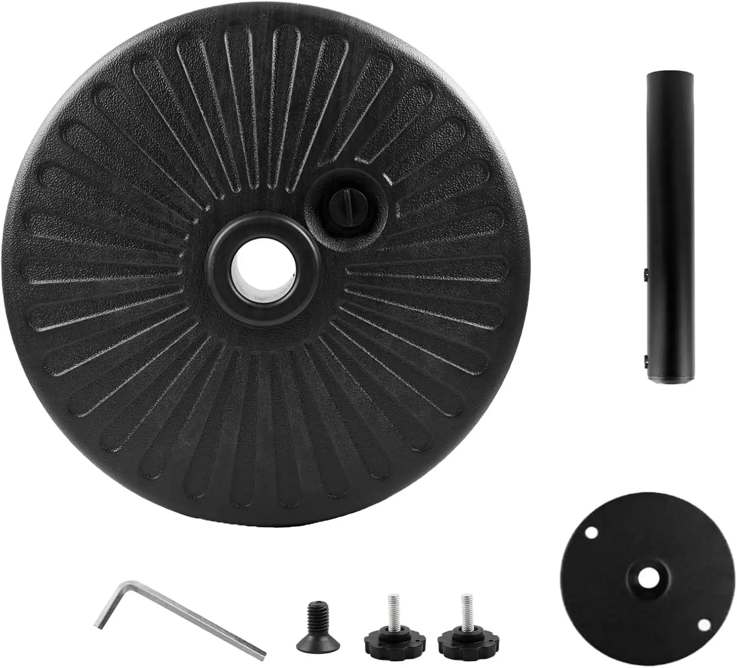 Outdoor Furniture Weighted Base for Patio Umbrella Sand Fillable