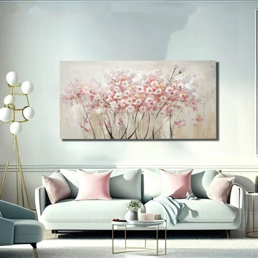 Floral Oil Painting Canvas Art Wall Decor