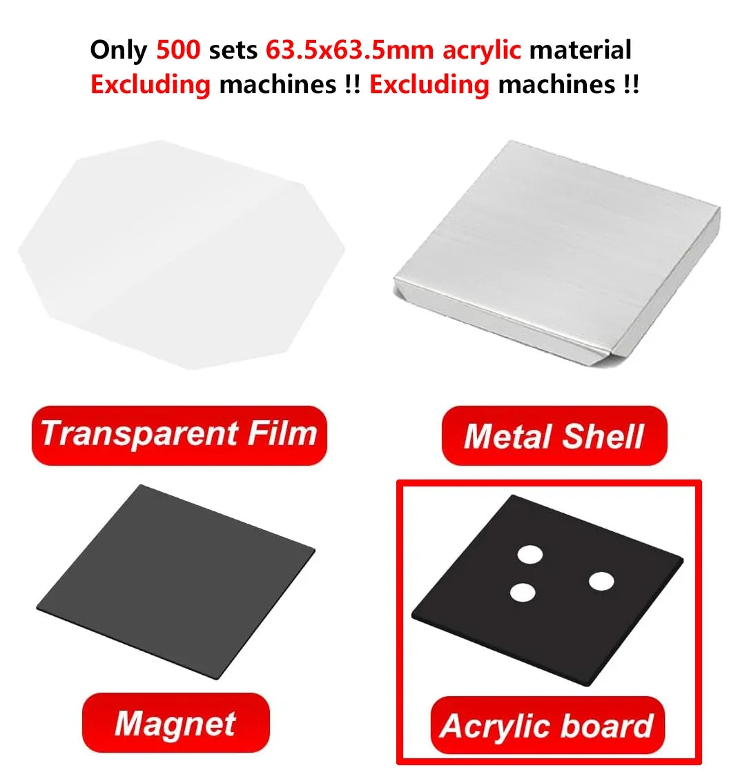 Fridge Magnet Button Maker For DIY Magnets And Pins