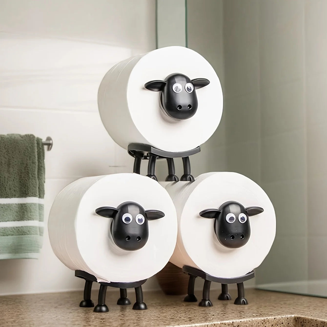 Toilet Paper Holder Set 3/2/1 Independent Roll Holders