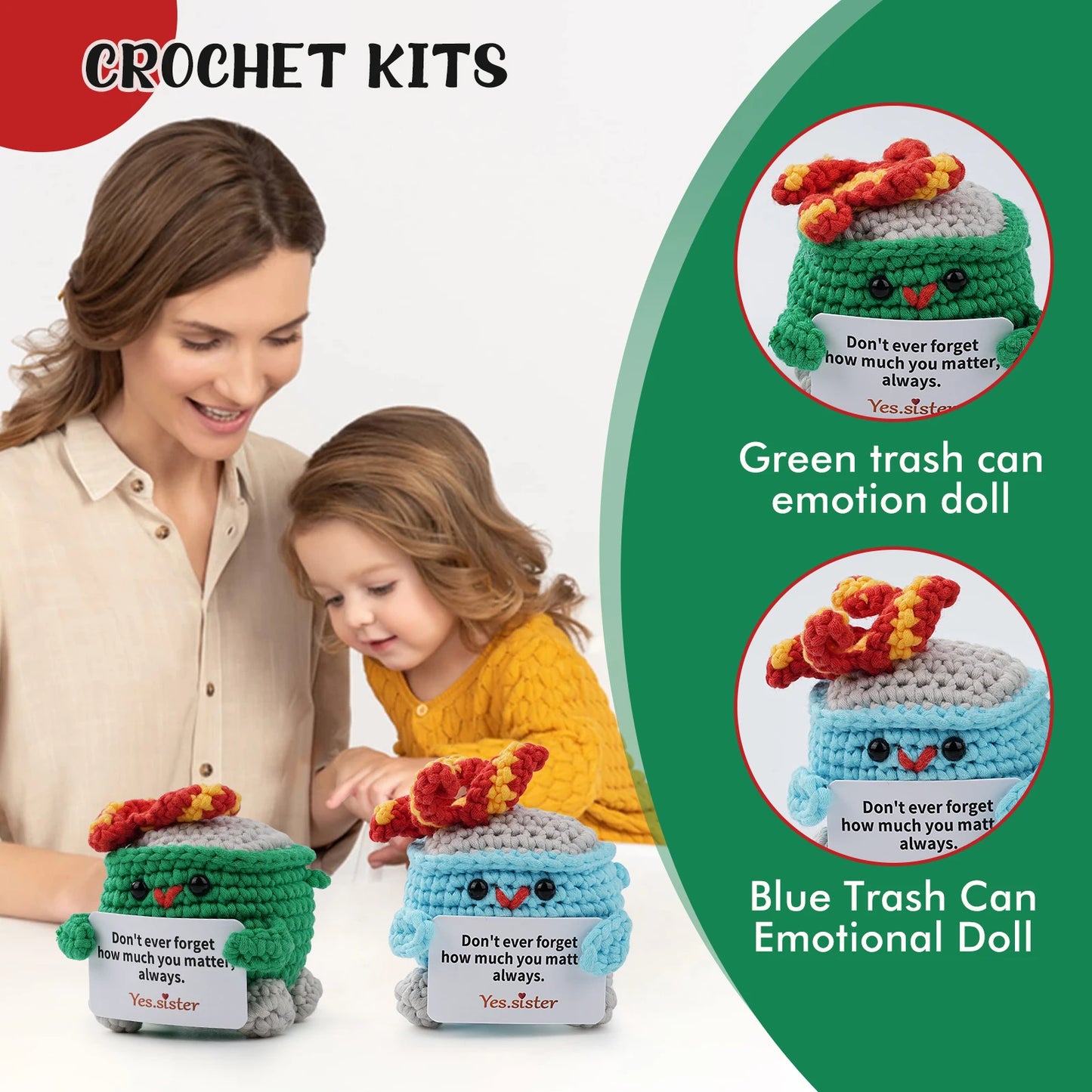 Beginner Crochet Kit Amigurumi Starter Set With Tutorials