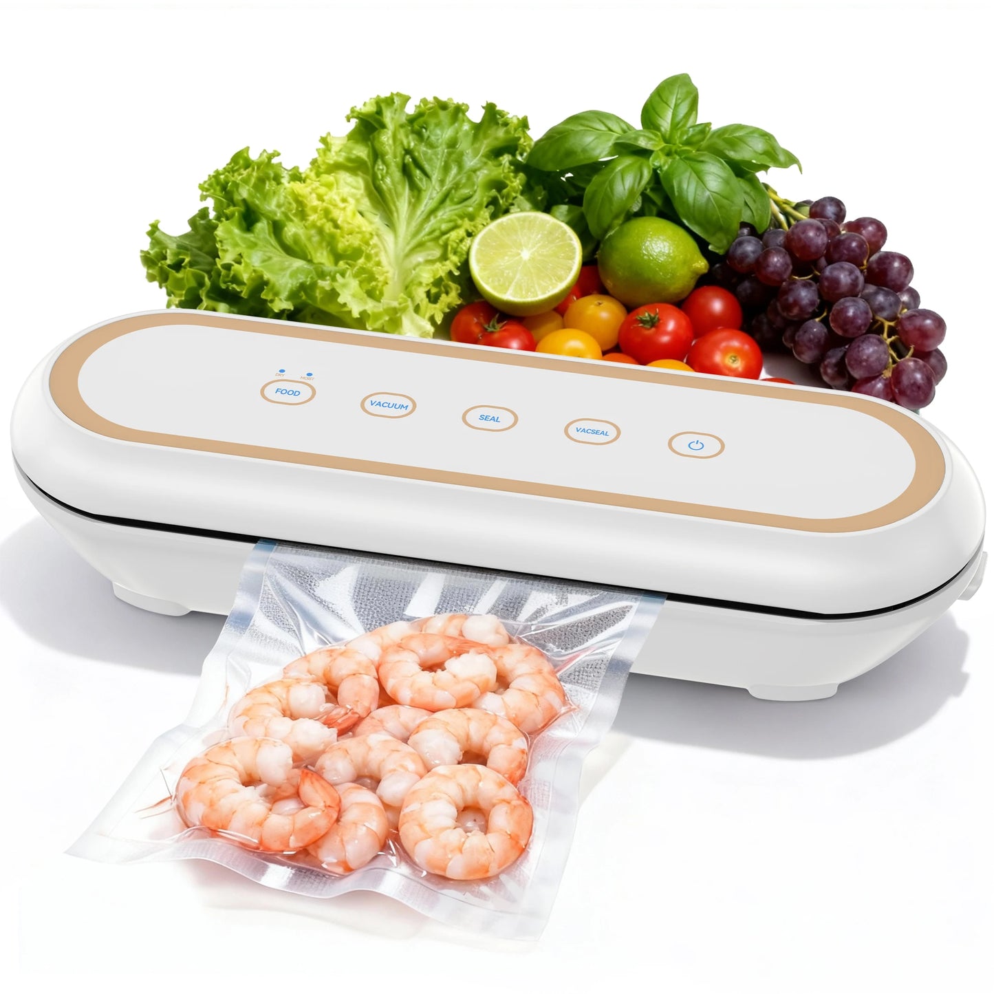 INSE VS-2101 Automatic Vacuum Sealer For Dry And Wet Foods