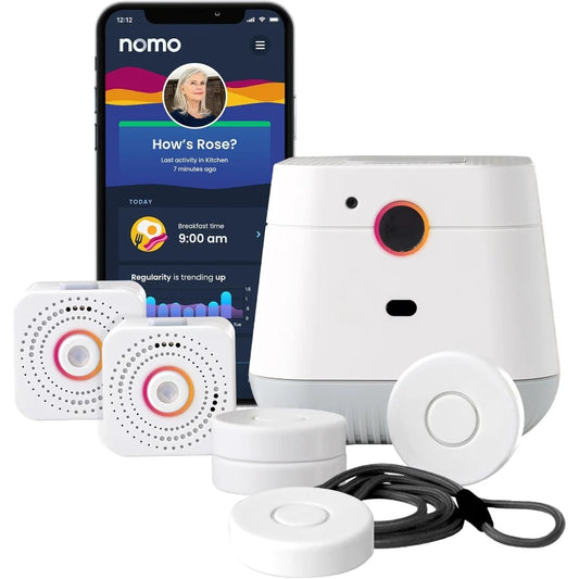 Medical Alert System With Fall Detection And WiFi Monitoring