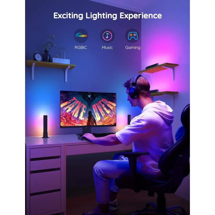 Smart LED Light Bars With Alexa And Google Assistant