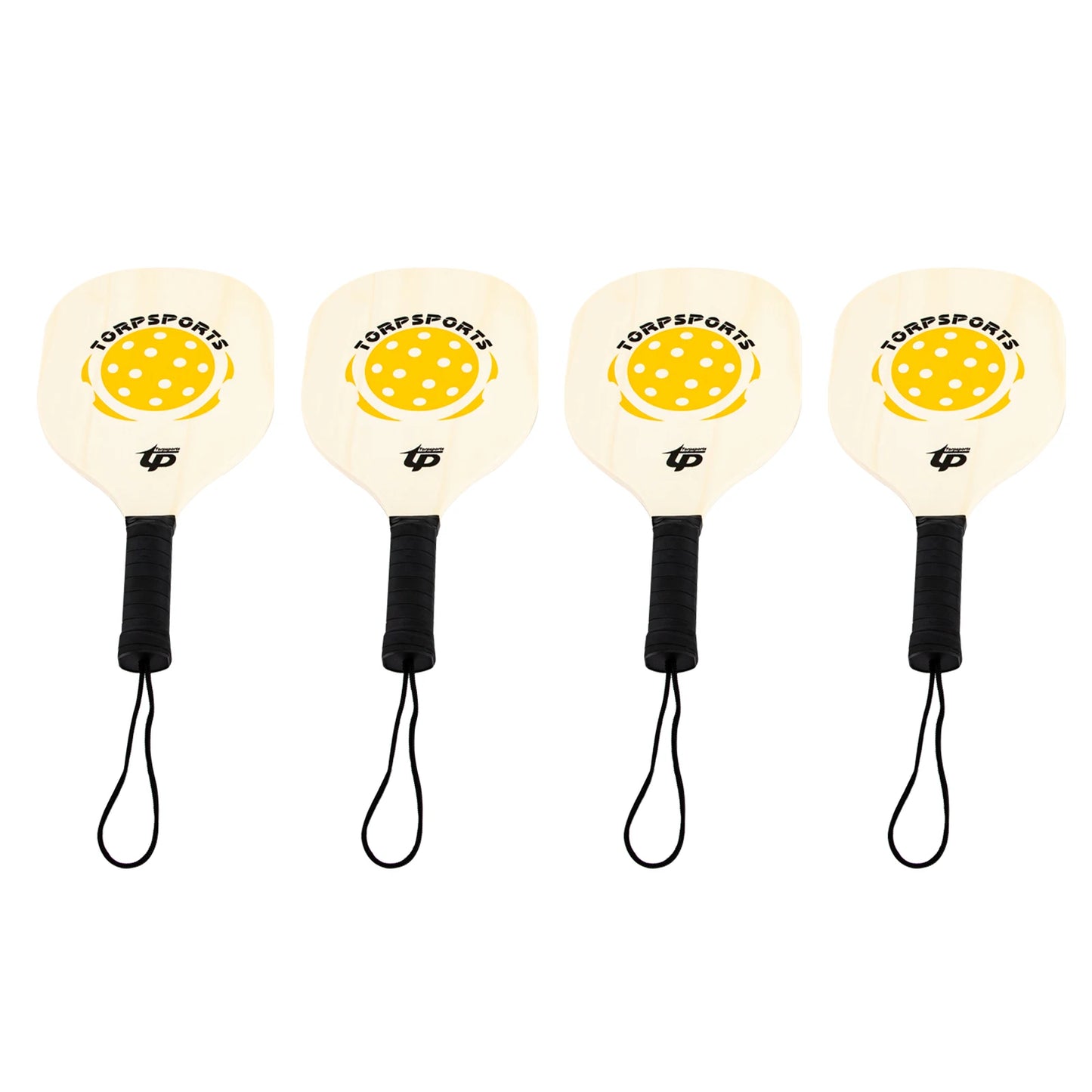Portable Pickleball Outdoor Net Set With 4 Paddles And Balls