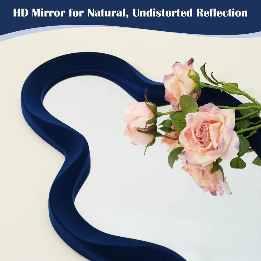 Cloud Shaped Wall Mirror For Bedroom Decor, Cute Hanging Wall Art For Teens